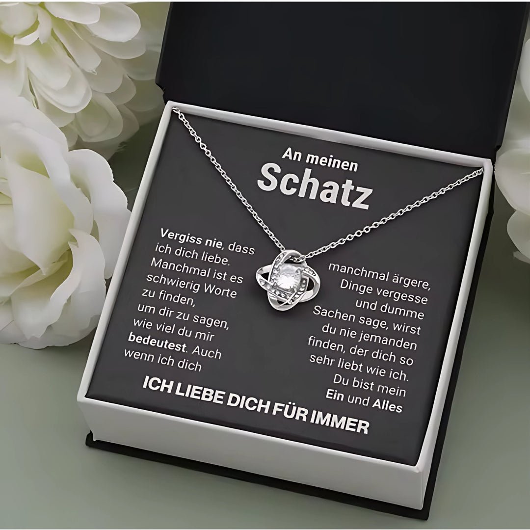 Liebeslicht-Kette im Premium-Holzkästchen